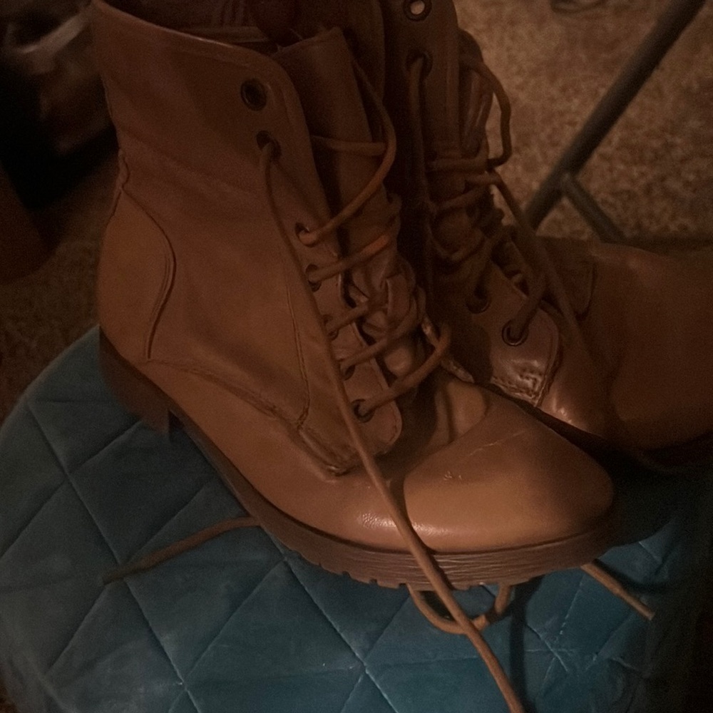 worn out but comfy and great for shoes to wear when you plan to get dirty